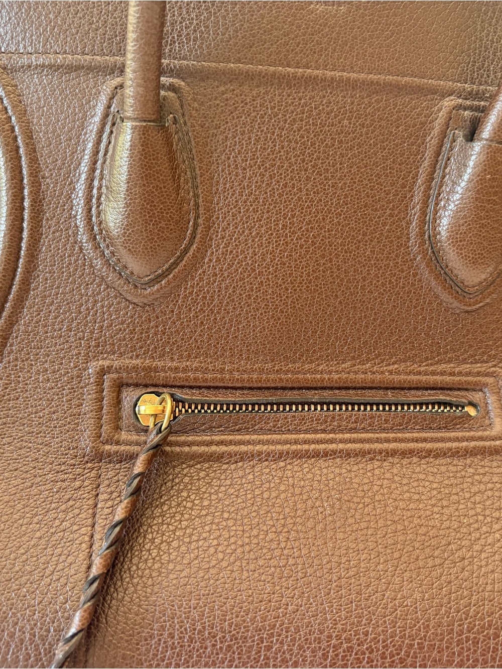 Celine Leather Luggage Phantom Medium - Picture 4 of 16